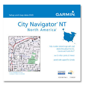 Garmin Map Update 2009, North America City Navigator NT